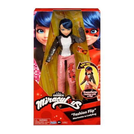 Miraculous doll “Lady Bag: Instant Transformation”, with accessories, 27 cm-7
