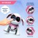 Robot dog “Chappi” IQ Bot, interactive: touch, light, sound, musical, dancing, on the battery, in Russian, pink