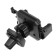 Phone holder to the Cartage deflector, sliding 6.5-9 cm, black
