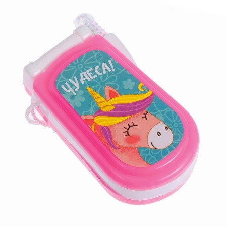 Musical telephone "Princess", Russian voice acting, lighting effects, works from batteries, mix-7