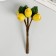Decor for creativity "Lemonchiki" 11 cm (1 set = 1 bouquet) in the bouquet 6 fruits