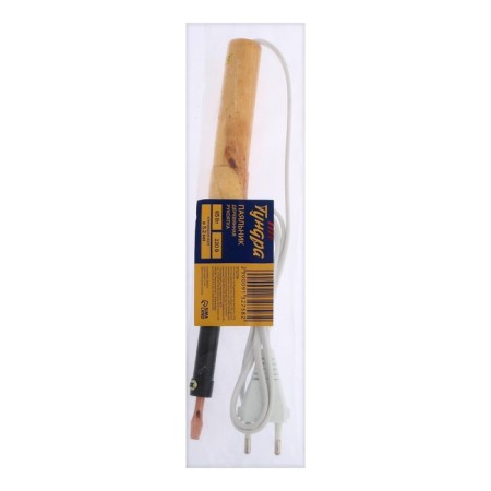 Tundra soldering iron, EPSN, wooden handle, wedge -shaped sting d = 5.2 mm, 65 watts, 220 B-8