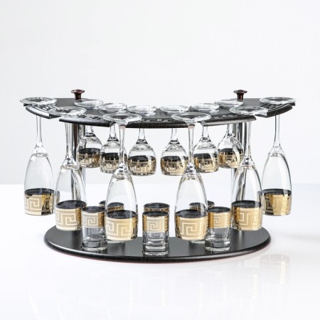 Mini-bar "Greece" Bar Standing, 6 glasses/6 glasses/6 stacks