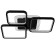 Causteen with FDD "Quadro" 4XLED 80W 3000-6000K Black 56x50x7 cm Bayerlux