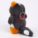 Soft toy "cat" on a key fob, 14 cm