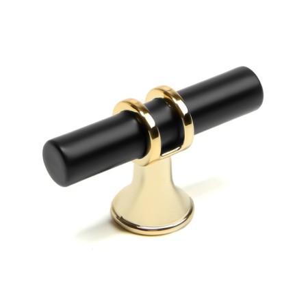 Cappio pen pen, d = 12 mm, plastic, gold/black color, 8 pcs.-1
