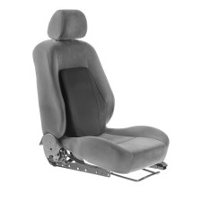 Orthopedic pillow on the seat, with memory effect