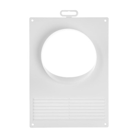 Plate Potse Era 125PTPR, 180x250 mm, D = 125 mm, with a lattice, with a round flange