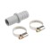 Set of Masterprof IS. 131468, for Soid. hoses d = 22x22 mm, with 2 worm clamps 20x32mm