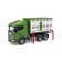 Bruder Scania truck for transportation of animals, with a cow, green color