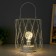 Night Loft 16451/1wt LED from batteries 3haa white 17x17x21 cm Risalux