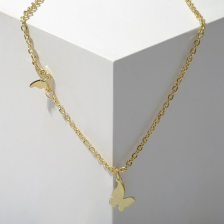 Piece "butterflies" up, color gold, 42 cm