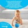 Developing tactile ball "Baby" , with a squeak, 1 pc, diameter 9, types of mix, crumb I