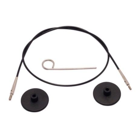 Set: cable 29 cm (50 cm), plugs and cable key KNITPRO, 10562