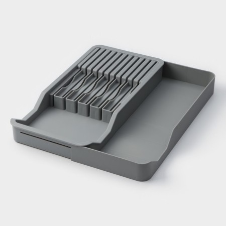 Magistro Harm kitchen tray, 42.5 × 20.5 × 5.2 cm, sliding, gray color-4