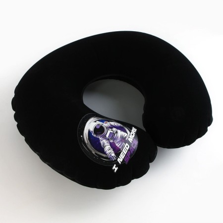 Pillow inflatable space, black color-3