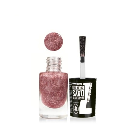 Nail polish TF Color Gel, tone 273 Lilac shimmer, 8ml-1