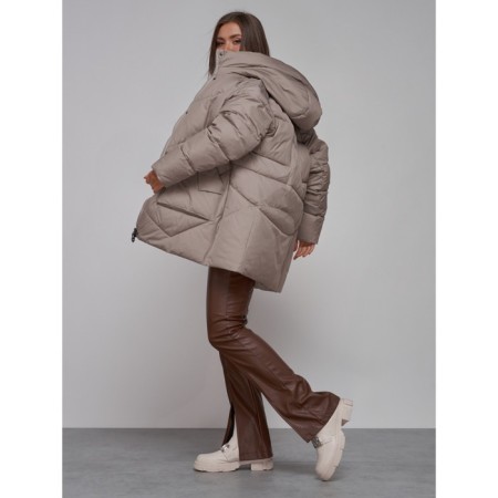 Winter jacket, size 52, light brown color-14