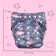 Panties-scammer, reusable, carbon-bamboo fabric, “flamingo”, from 0-36 months.