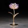 Souvenir "Flower", blue, with crystals