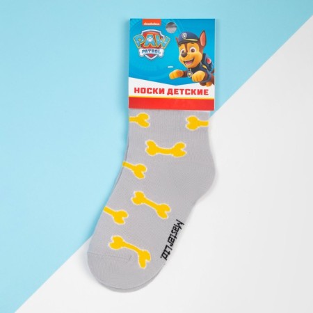 PaW Patrol Socks "Stropysh", gray color, 18-20 cm-2