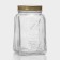 Bank for bulk products Glass "Hommeid", 1 l, with a lid