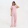 Female pajamas (T-shirt and trousers) KAFTAN "BASIC" size 48-50, pink color