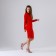 Lapsha dress in the backstage, 40, red