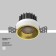 Built-in lamp Technical DL058-12W4K-TRS-BS Round, 115x60 mm, LED, 12W, 1020LM, 4000K, Brass