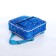 Baby backpack on lightning, blue color