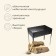 MACLAY MACLAY "Standard", 6 skewers, 50x30x50 cm