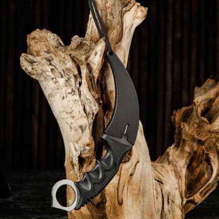 Knorambit Knot Knight 20cm, blade 90mm/3.2mm, silver-5