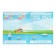 Airplanes and ships. Books with stickers