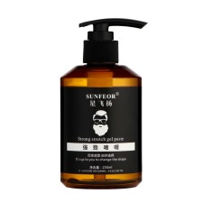Gel-cream for mustaches and beards for styling and care, moisturizing curly hair, protection of volume 2 10459