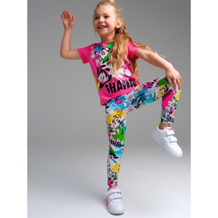 Set for the girl PlayTode: T -shirt and Legins, height 98 cm-2