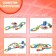 Magic Tracks flexible motor machine, red color