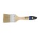 Brush flat tundra, natural bristles, wooden pen, 2 ", 50 mm