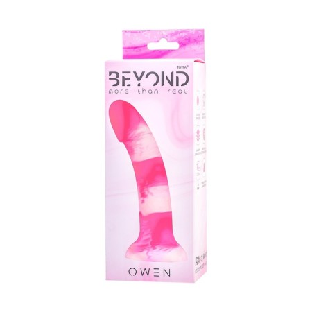 Beyond by Toyfa, Owen, silicone, silicone, pink color, 18 cm-7