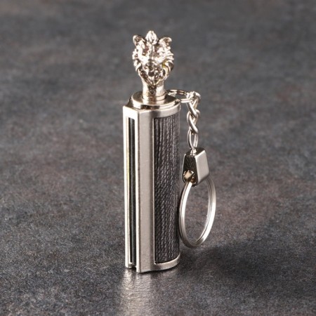 Eternal match "lion" tourist 7 cm, with a ring-1
