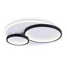 Светильник светодиодный Ambrella Acrylica Disk FA7719 с пультом ДУ, 64Вт, Led, цвет белый, чёрный