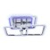 LED ceiling LED with Ambrella Light, Original, Fa536, 3XLED, 118 W, 8850LUM, 3000-6400K, Chromium color