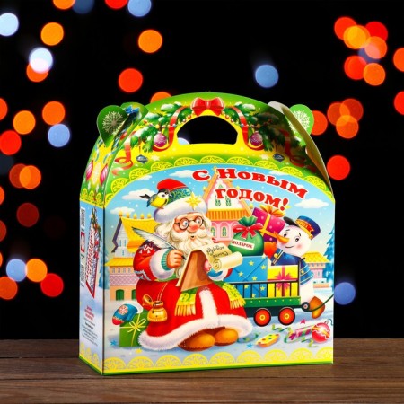 Gift box "Post", 22 x 9 x 22 cm-1