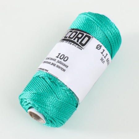 Thread PP 3PR d = 1.1mm (100, green, yellow, red, c4 "set 3 pcs)-2