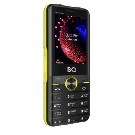 Cell phone BQ M-2842 DISCO Boom Black Yellow-3