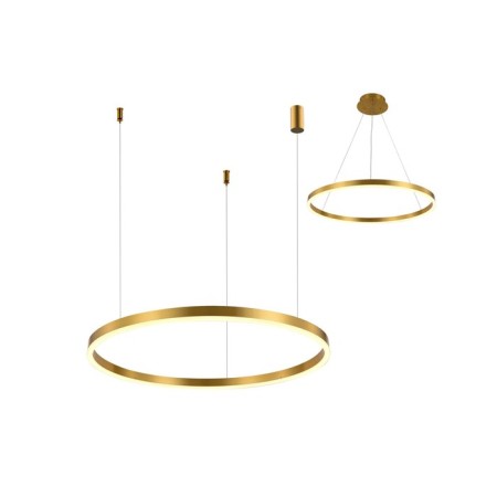 Suspension "Thor", size 40x150 cm 24W, LED, 3000K