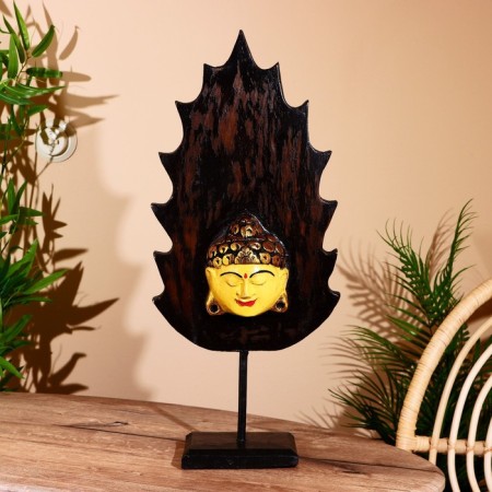 Souvenir "Head of Buddha" Albezia 65 cm