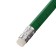 Black pencil with the eraser "ruler", hardness of HB, round body, mix