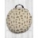 Pillow Sidushka "Military forces", Decorative, D = 52 cm