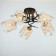 Svetogor chandelier 5681 5h27 black /gold