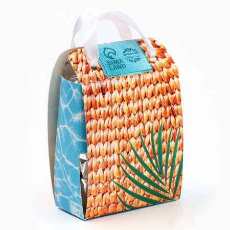 Black tea "Vacation in the Maldives" in a box-package, 50 g.-4